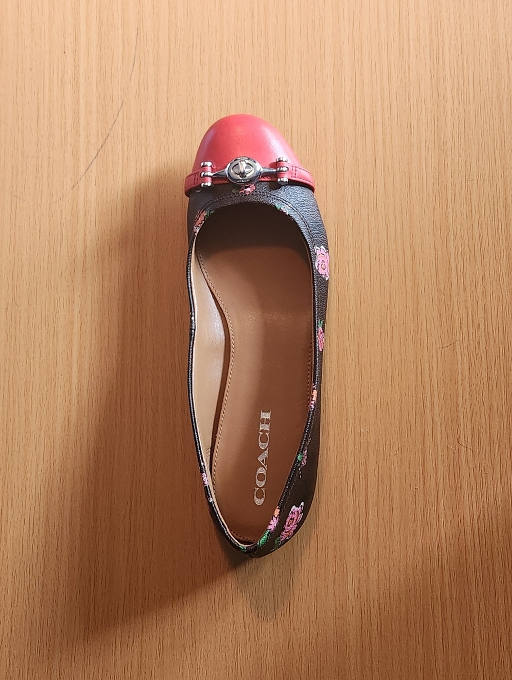 Coach "Leila" Ballet Flats- Floral- Size 8 - Picture 4 of 10